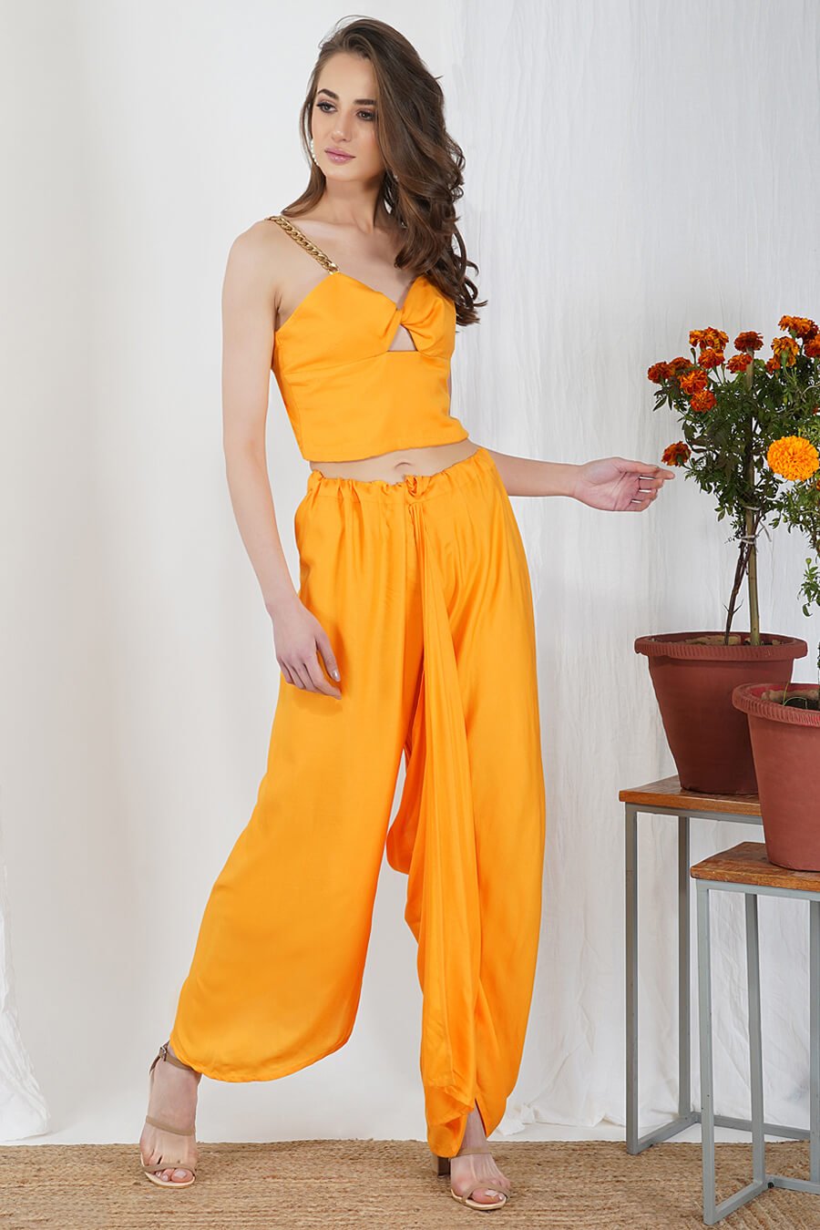 Twist Bodice Crop Top