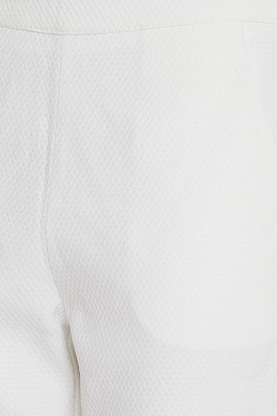 Waist cut blazer set