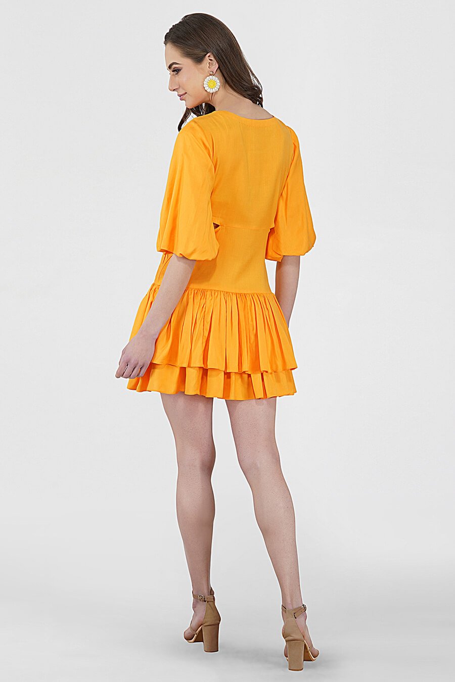 Wooden Buckle  Dress