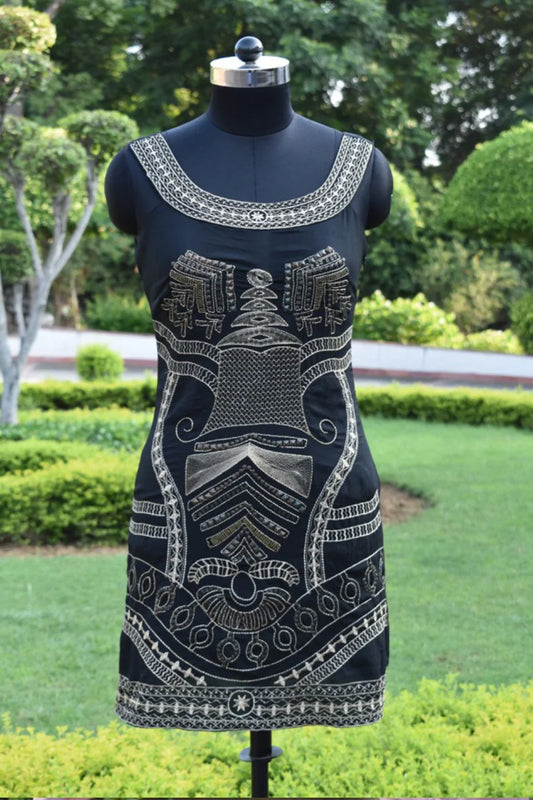 Halter Black Fit Dress