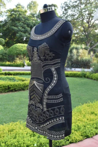 Halter Black Fit Dress