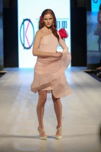 Pink Florid Statement