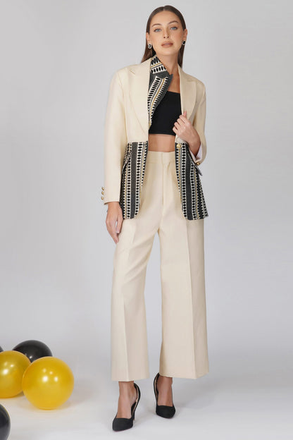 Half n Half Blazer