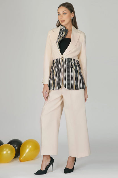 Vegan Cream Pants