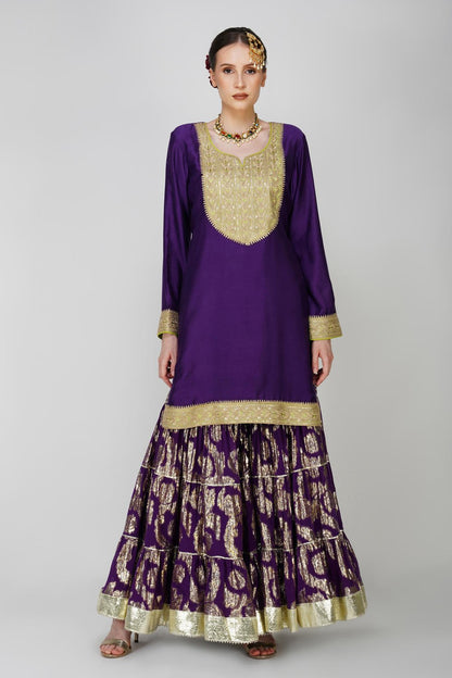 Imperial Purple  Garara Ensemble