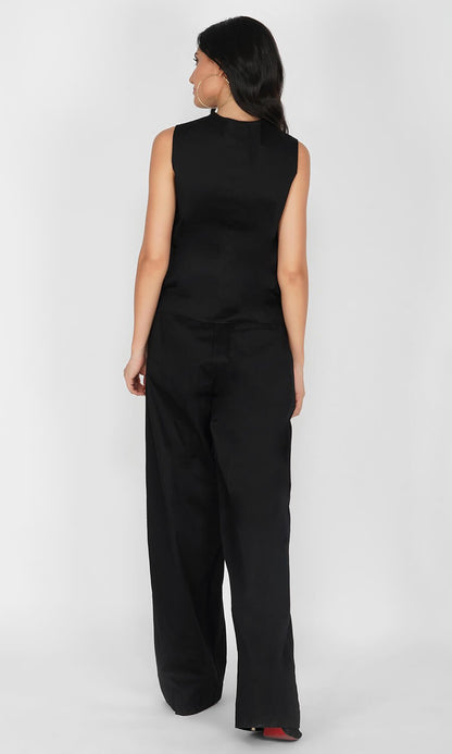 Kovet Black Waistcoat