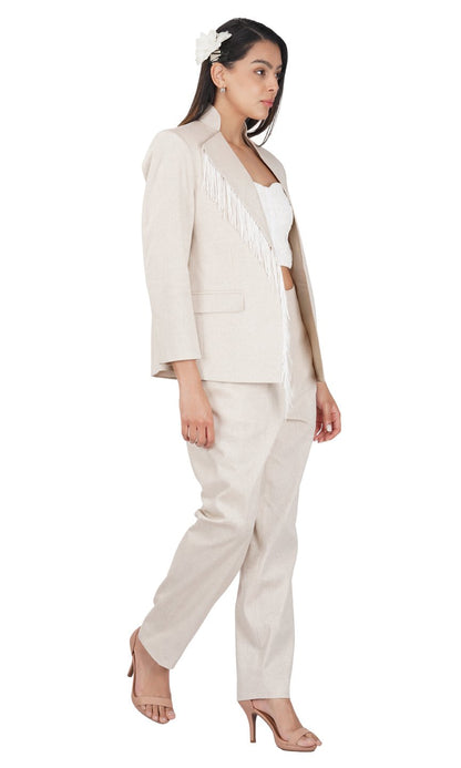 Fringes Blazer