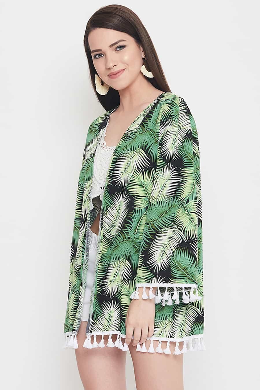 Black base kimono