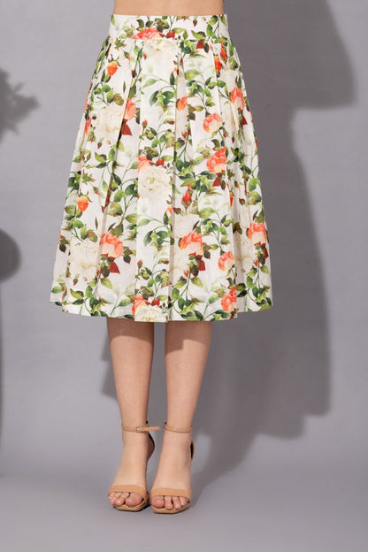 Box Pleat Skirt