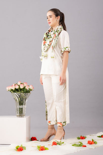 Capri Coord Set With Scarf (Set of 3)