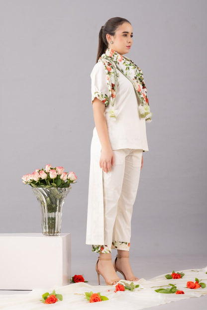 Capri Coord Set With Scarf (Set of 3)