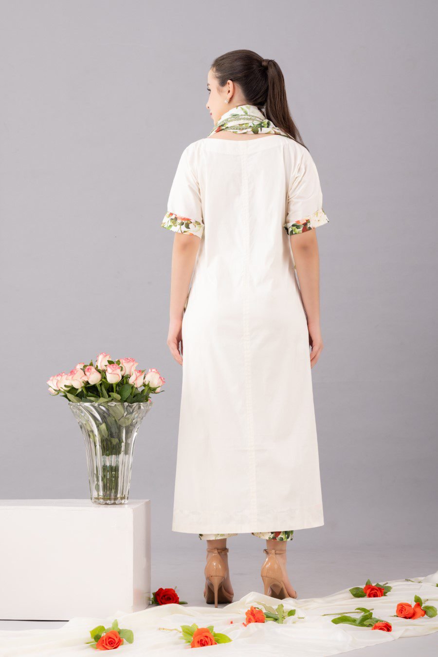 Capri Coord Set With Scarf (Set of 3)