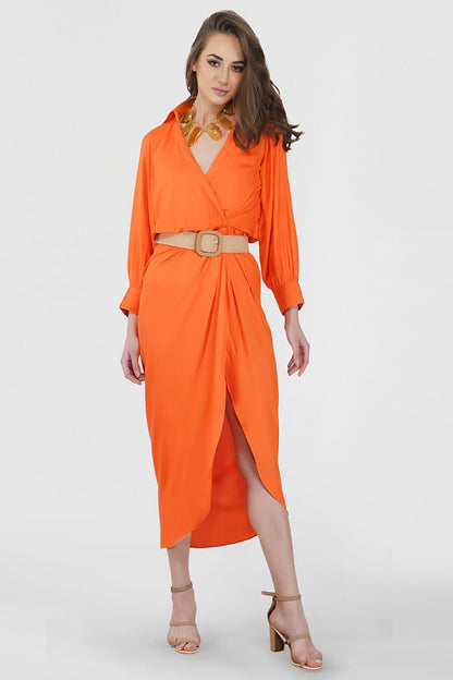 Draped Maxi dress