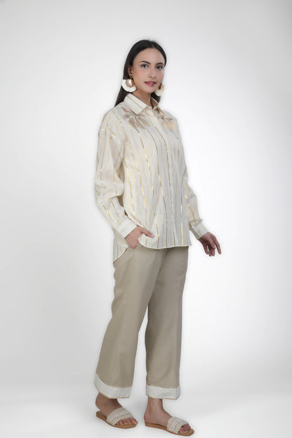 Glided Bloom Striped Set
