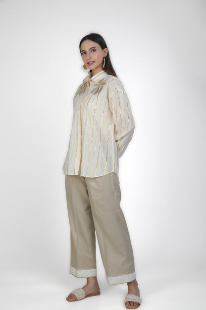 Glided Bloom Striped Set