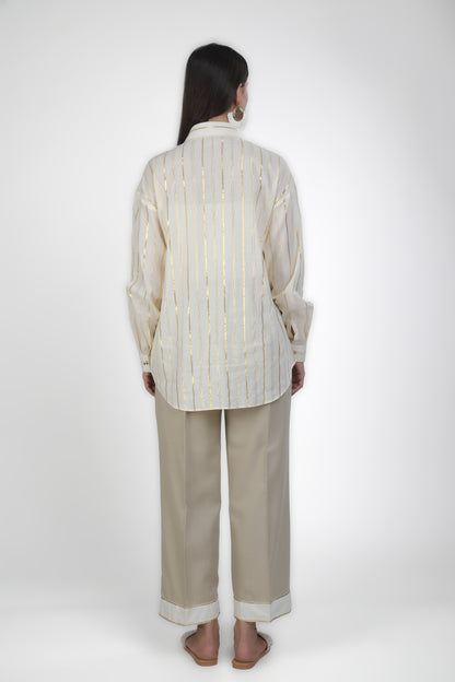 Glided Bloom Striped Set