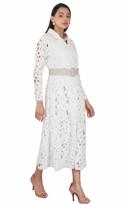 Lacey Daisy Trench Dress