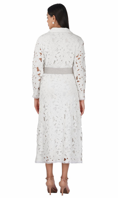 Lacey Daisy Trench Dress