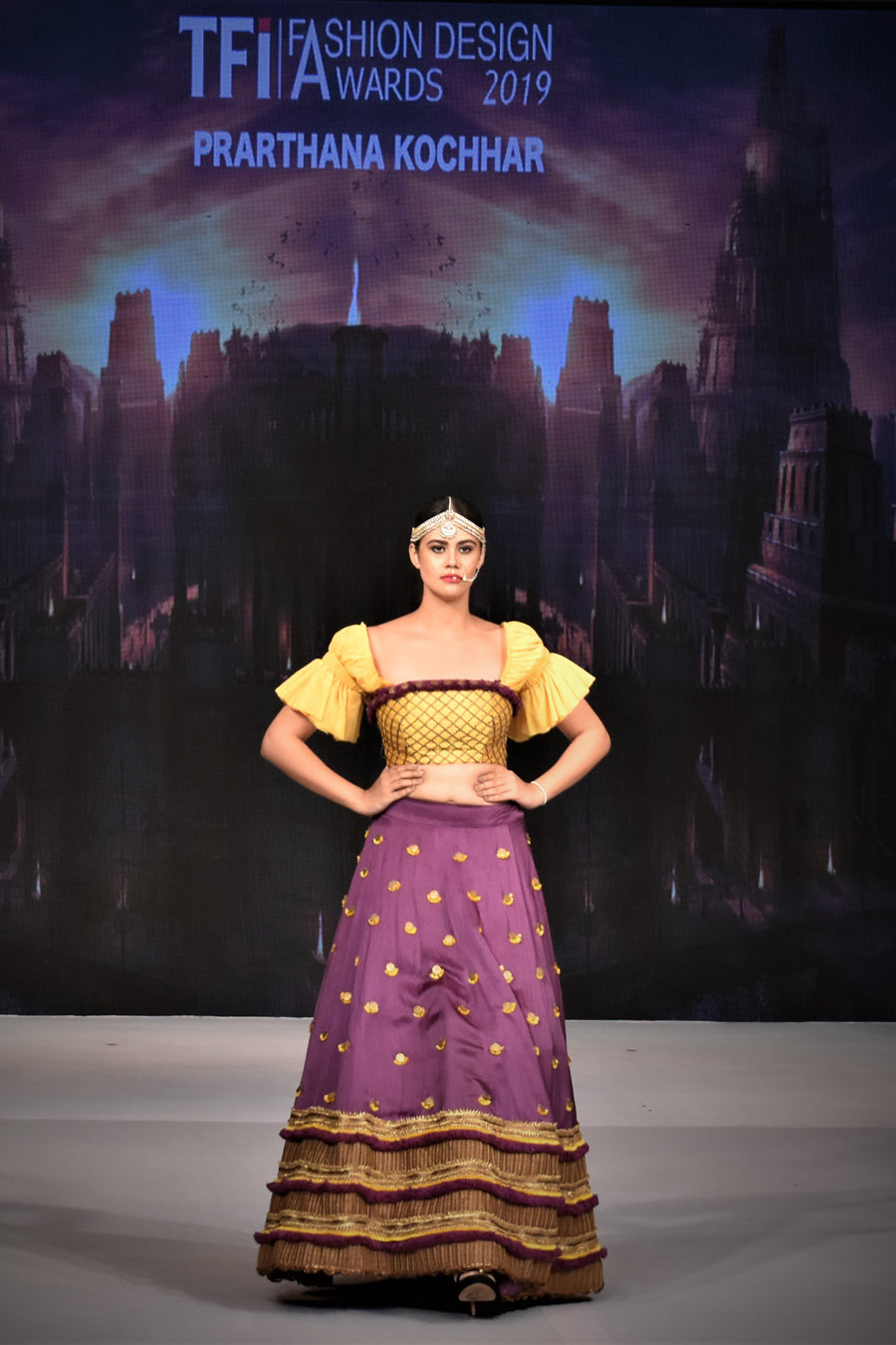 Lehenga With Corset Blouse