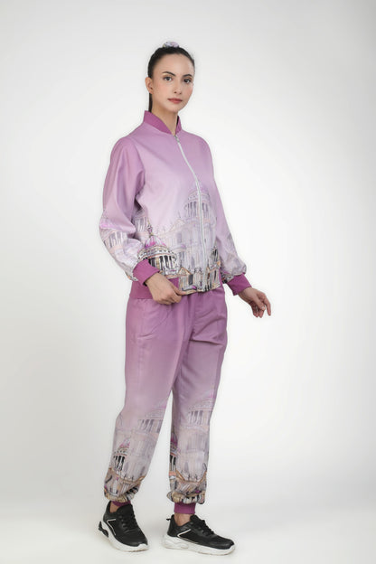 Lilac Duomo Jogger Set