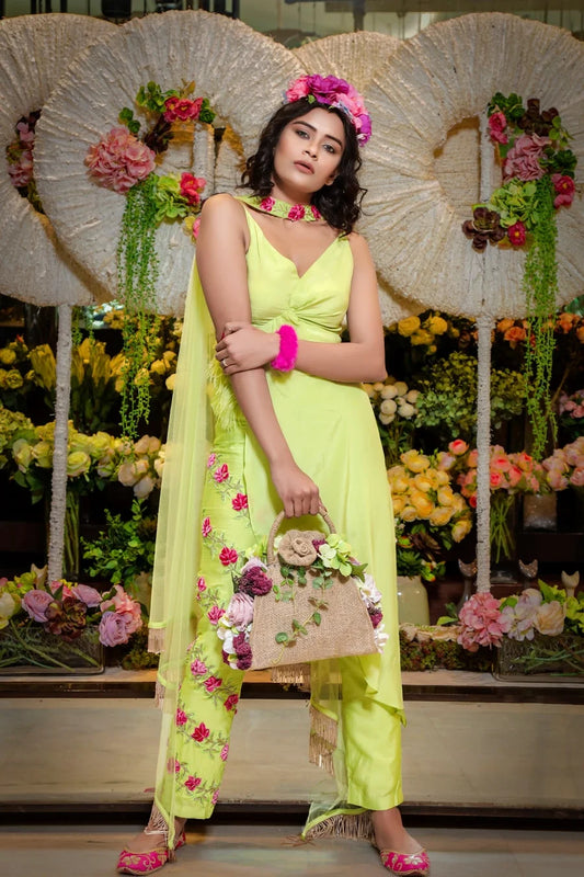 Lime Green Suit