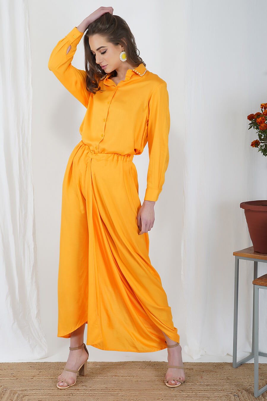 Mango Dhoti Pants