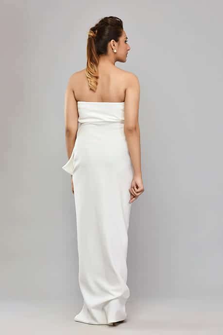 SAI 48 White Neoprene Gown