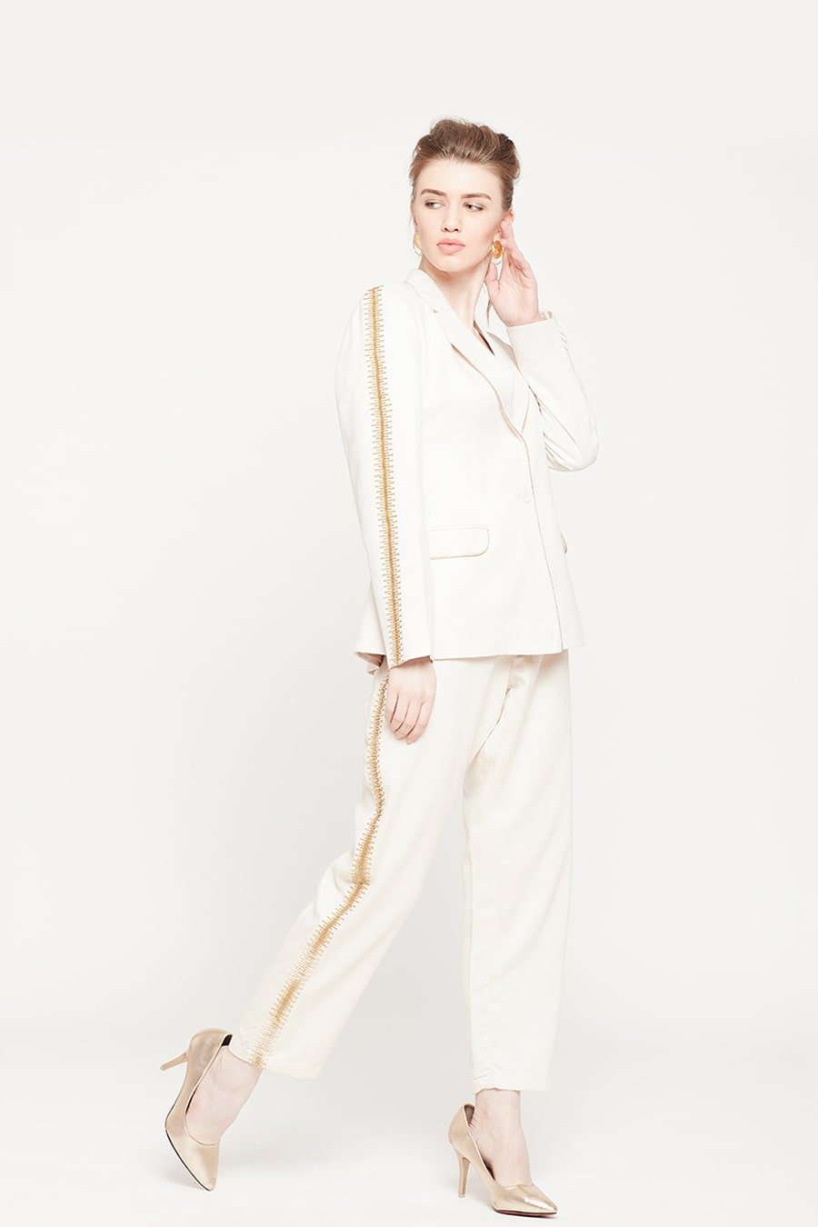Sassy Ivory Blazer