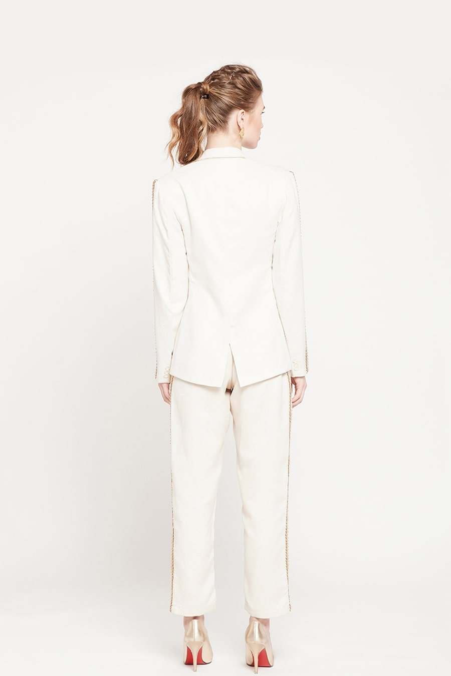 Sassy Ivory Blazer