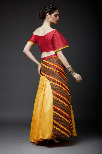 Scarlet Lehenga