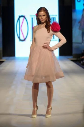 Pink Florid Statement